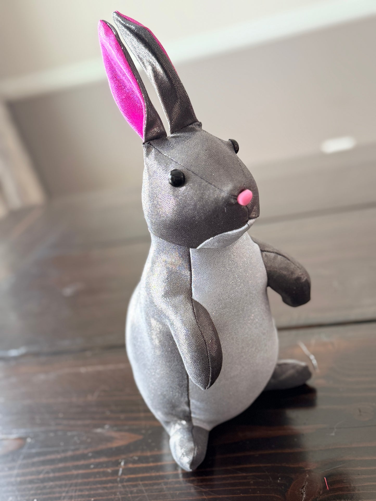 Bunny 14" Rabbit Plush PDF Sewing Pattern – Instant Download Intermediate Stuffed Animal Gift DIY