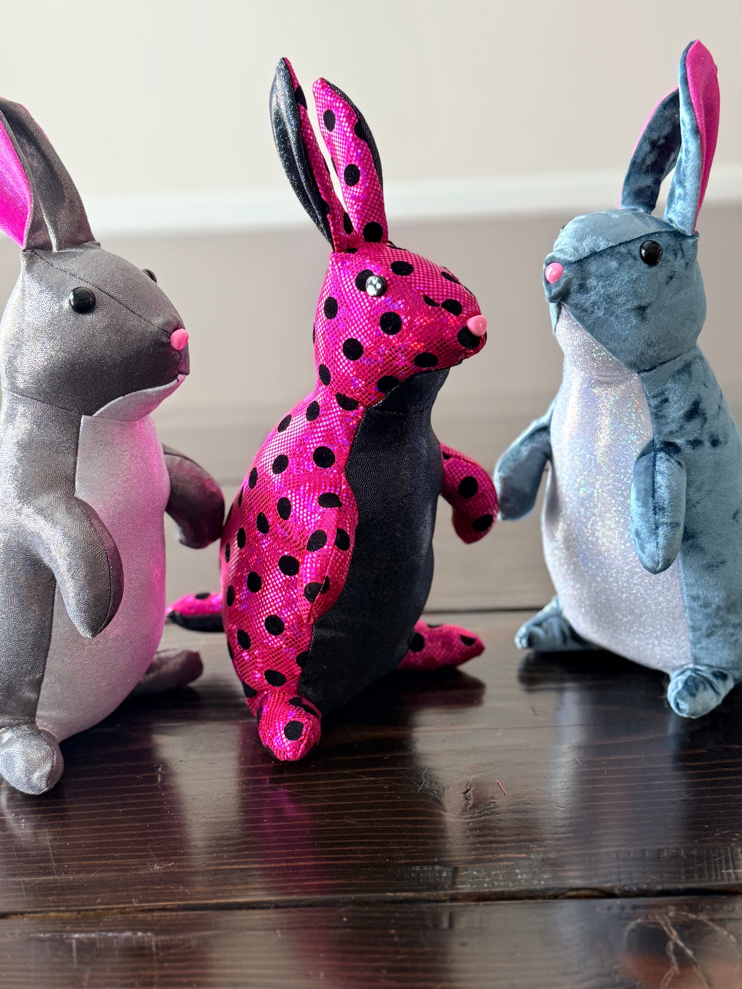 Bunny 14" Rabbit Plush PDF Sewing Pattern – Instant Download Intermediate Stuffed Animal Gift DIY
