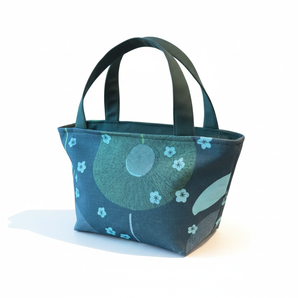 Small & Medium Tote Handbag w/Zipper PDF SEWING Pattern - DIY Traveler Tote Digital Download