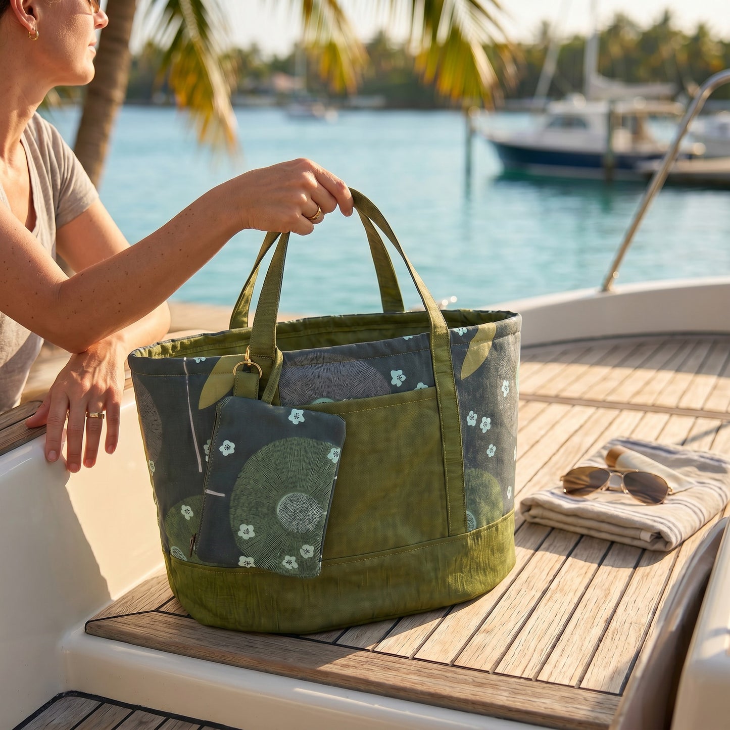 The Lee Ann Boat & Beach Bag – PDF Pattern | Tote DIY | Instant Download