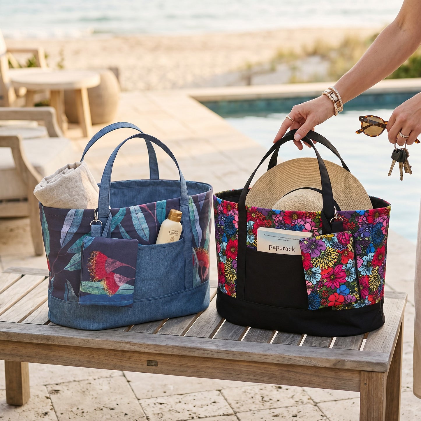 The Lee Ann Boat & Beach Bag – PDF Pattern | Tote DIY | Instant Download