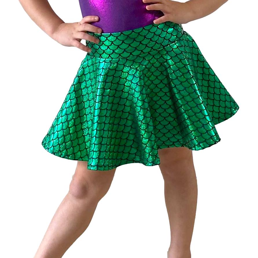 Child Circle Skater Skirt PDF Downloadable Sewing Pattern Beginner