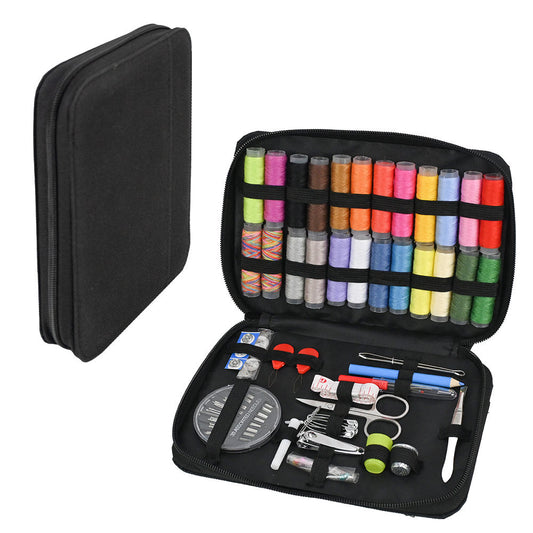 Large Deluxe Sewing Kit – 100+ Piece Portable Sewing & Mending Case